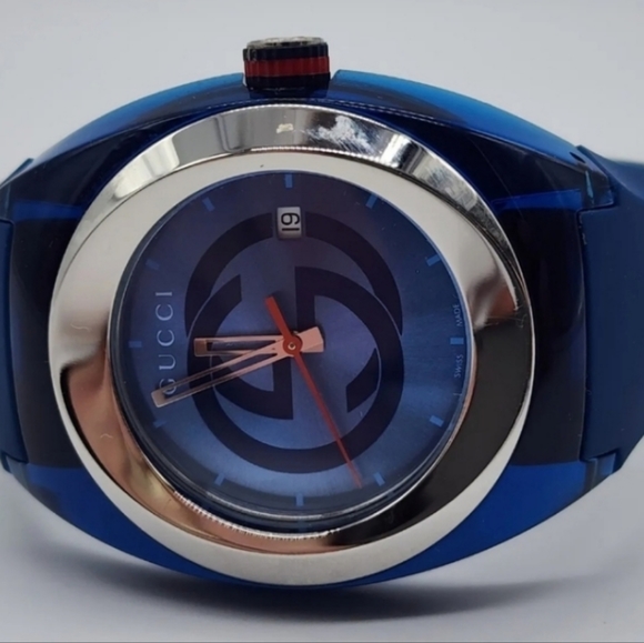 Electric Blue Luxury 💙 Gucci watch ⌚️ - Picture 6 of 6